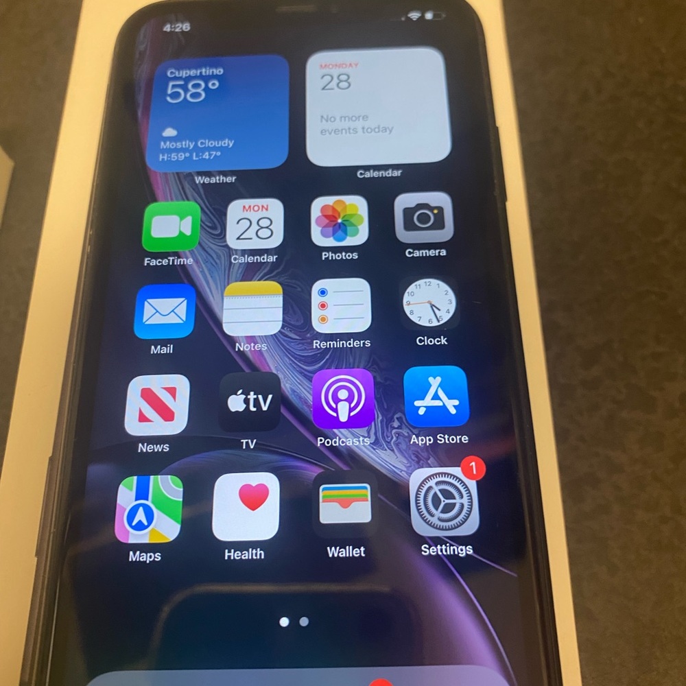 Unlocked iPhone XR